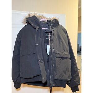 NWT Responsible Down Hooded Short Parka
